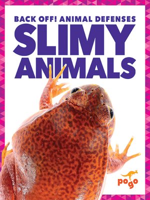 cover image of Slimy Animals